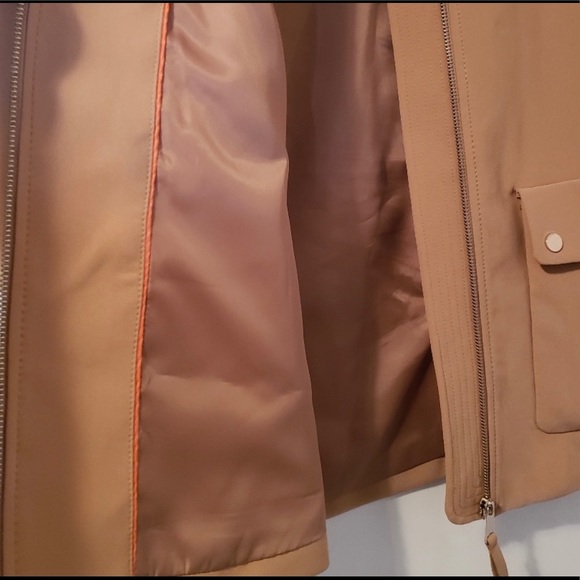 🍑 H&M Peach Coloured Jacket with Rose Gold Hardware 🍑 - Picture 3 of 3